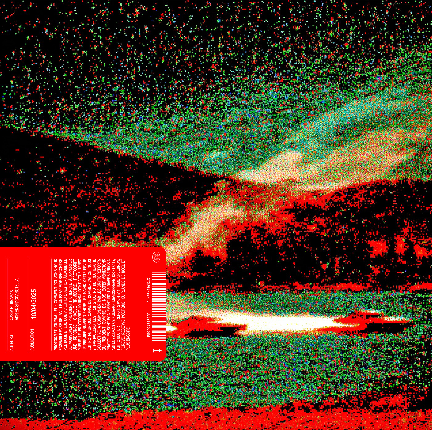 Cover Protodrift Journal 3